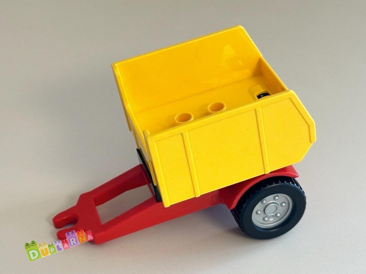 Lego Duplo červená vlečka za traktor - valník