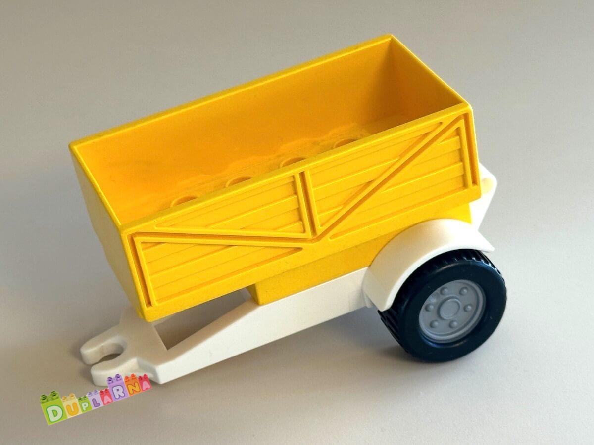 Lego Duplo žlutá vlečka za traktor - valník