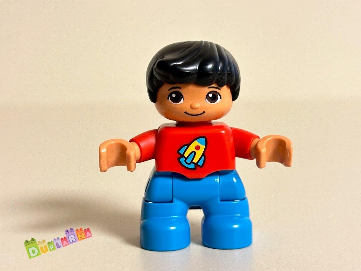 Lego Duplo Dítě - kluk s raketou