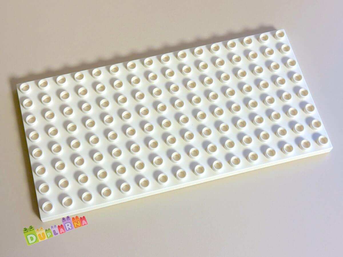 Lego Duplo deska / podložka 8x16 - bílá