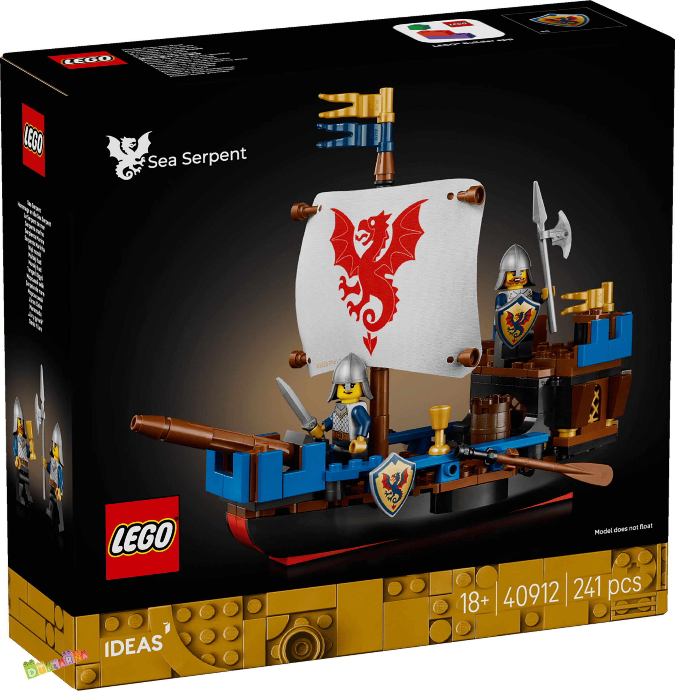 Lego Ideas 40912 - Mořský had