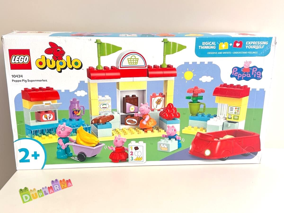 Lego Duplo 10434 - Prasátko Peppa a supermarket
