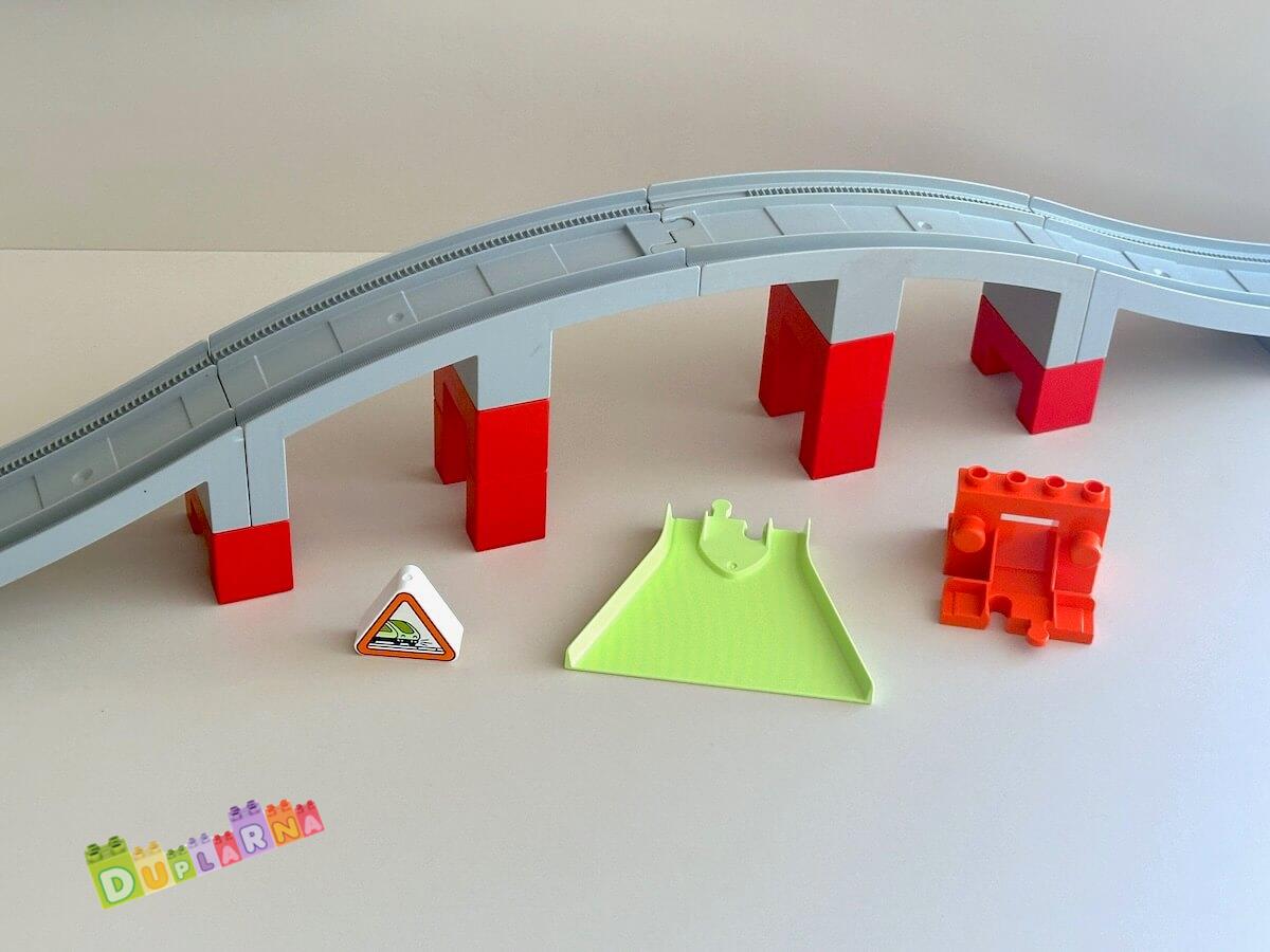 Lego Duplo Most světle šedý