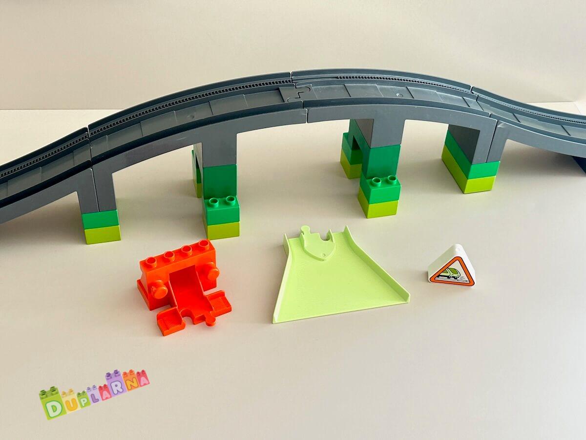 Lego Duplo Most tmavě šedý
