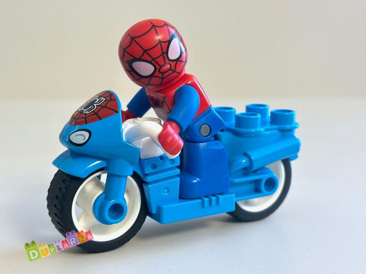 Lego Duplo - Spiderman + Spidermanova motorka