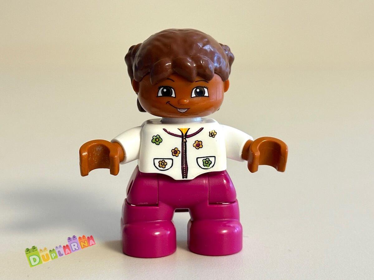 Lego Duplo Dítě - hnědovlasá holčička