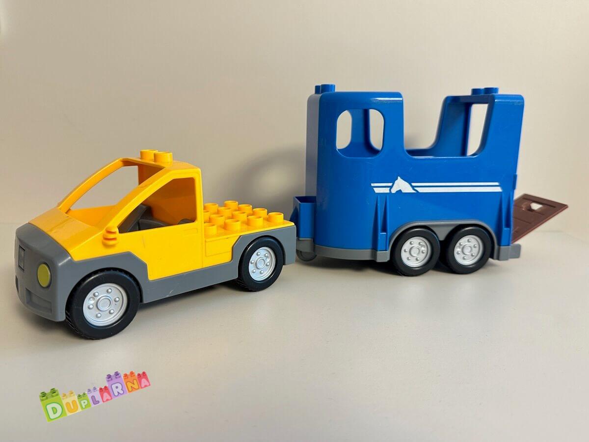 Lego Duplo - Přívěs pro koně / Převoz koní