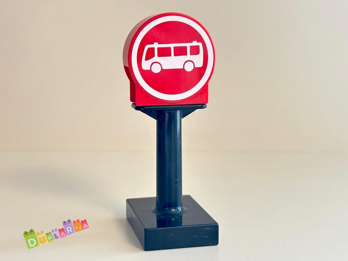 Lego Duplo Dopravní značka - Autobusová zastávka