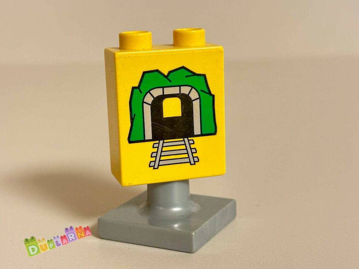 Lego Duplo Dopravní značka - Tunel pro vlak