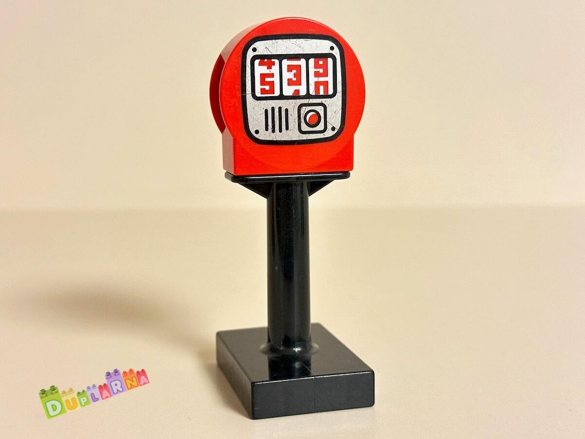 Lego Duplo Dopravní značka - Tankovací stojan