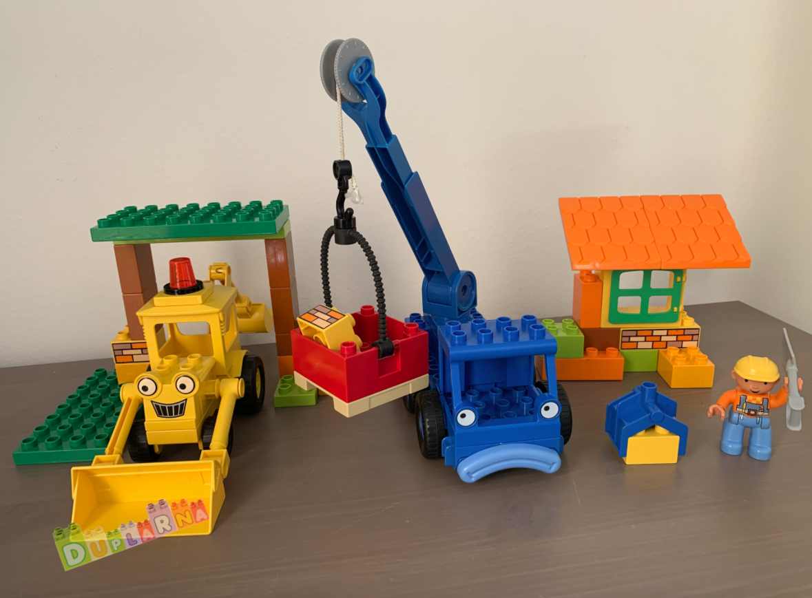 Lego Duplo 3297 - Bořek Stavitel Béďa a Lůďa na staveništi
