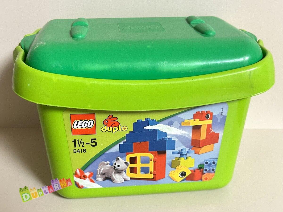 Lego Duplo 5416 - Set kostek s boxem - Kočka