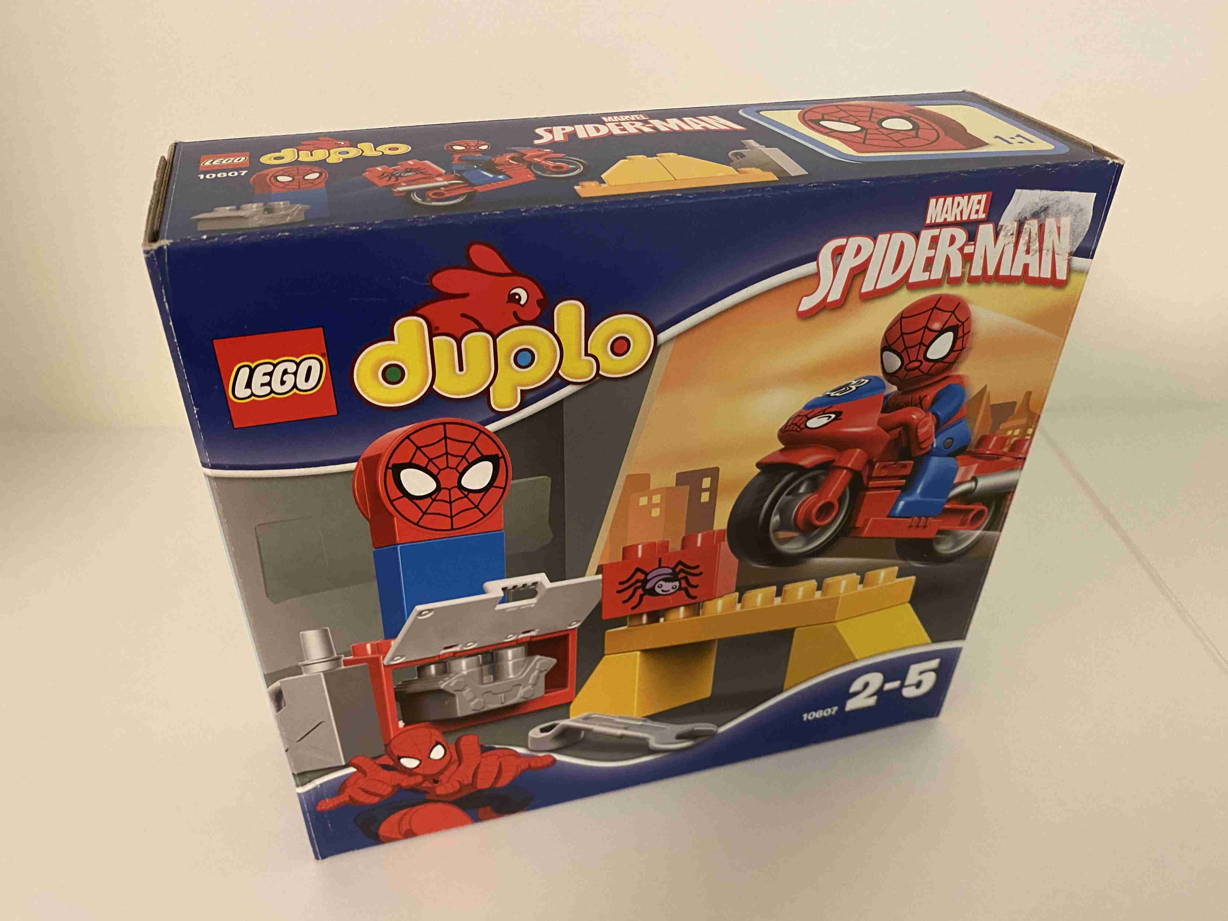Lego Duplo 10607 - Spidermanova dílna pro pavučinové kolo