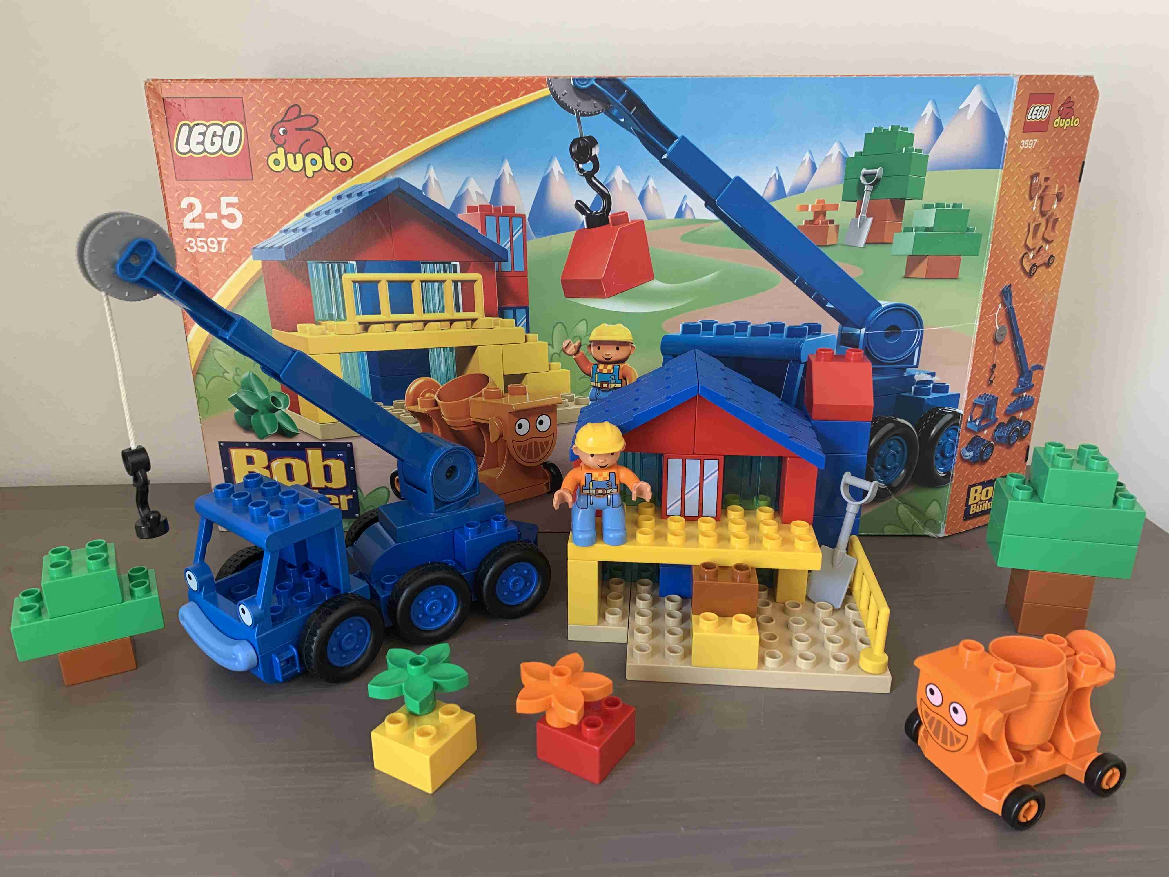 Lego Duplo 3597 - Bořek stavitel - Lůďa a Julča při práci