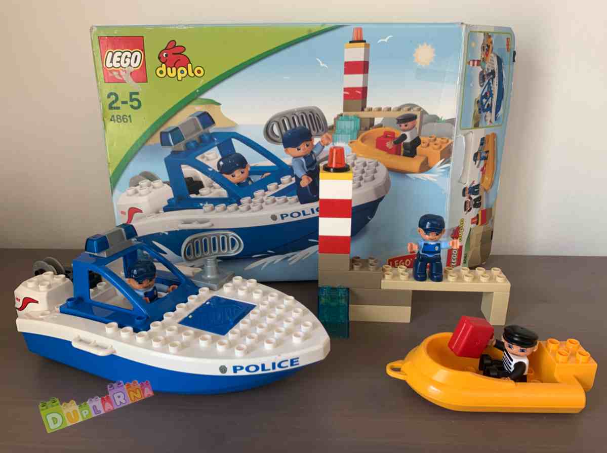 Lego Duplo 4861 - Policejní loď