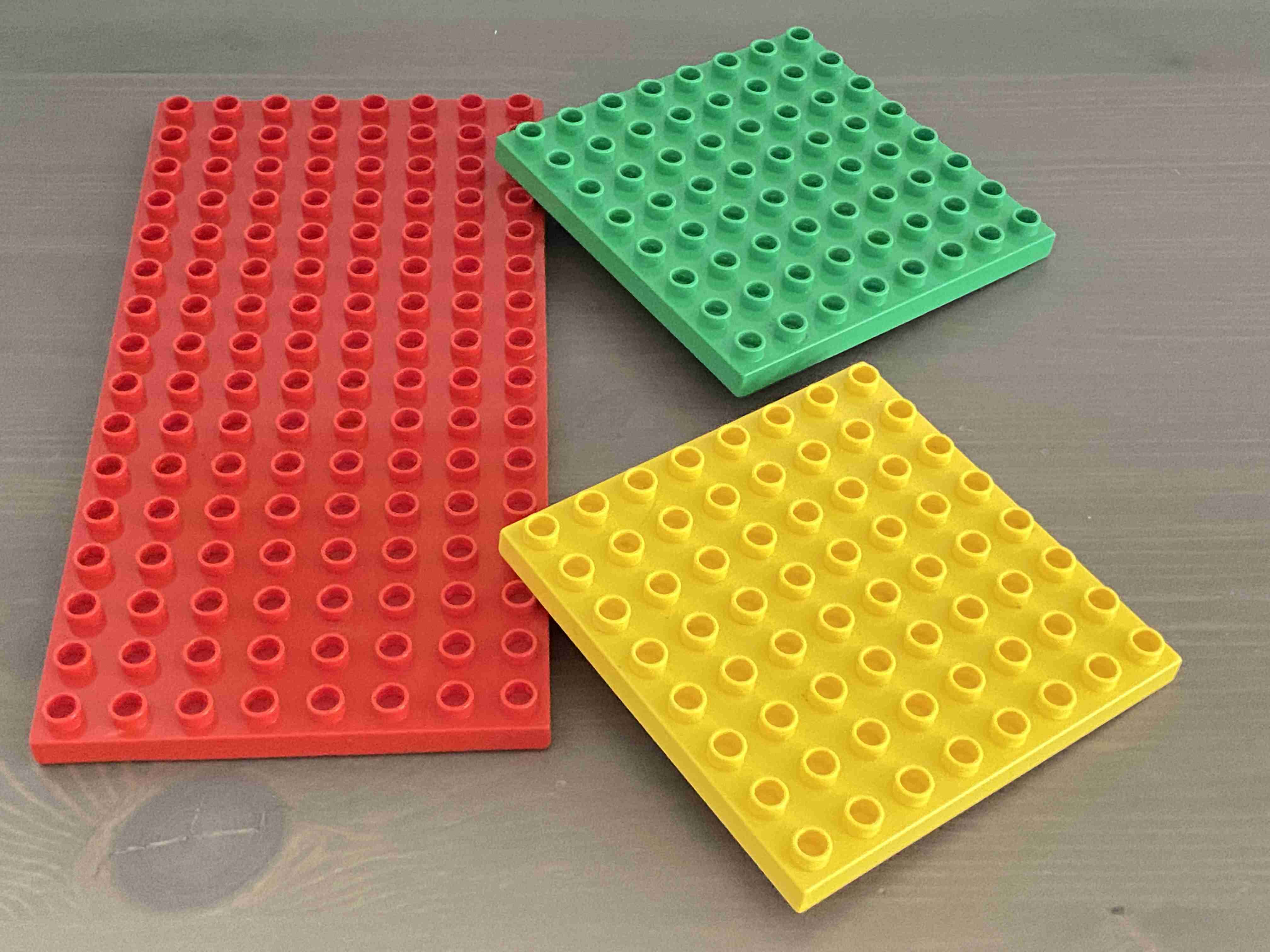 Lego Duplo 4632 - Podložky na stavění / Set podložek