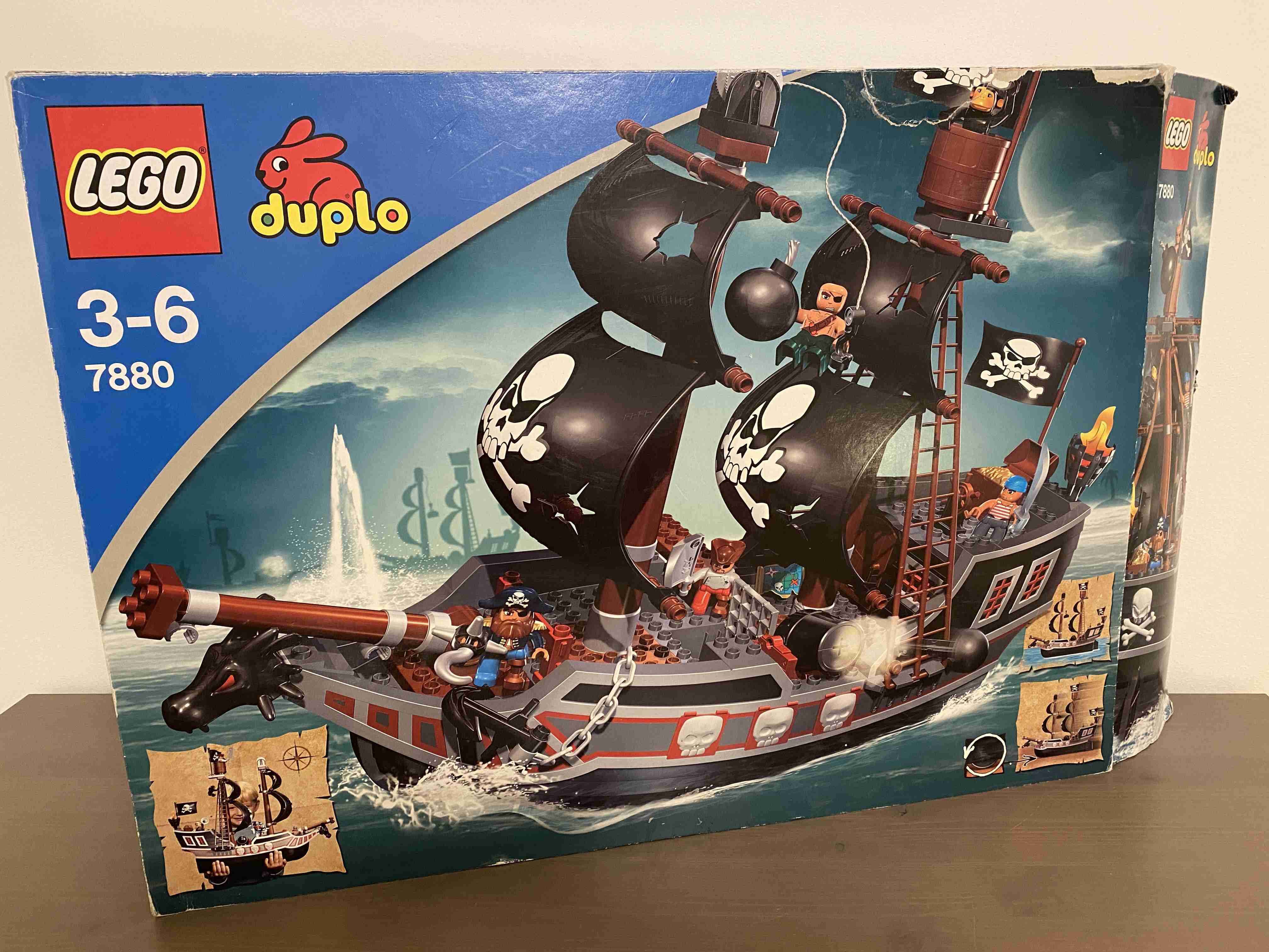 Lego Duplo 7880 - Velká Pirátská loď