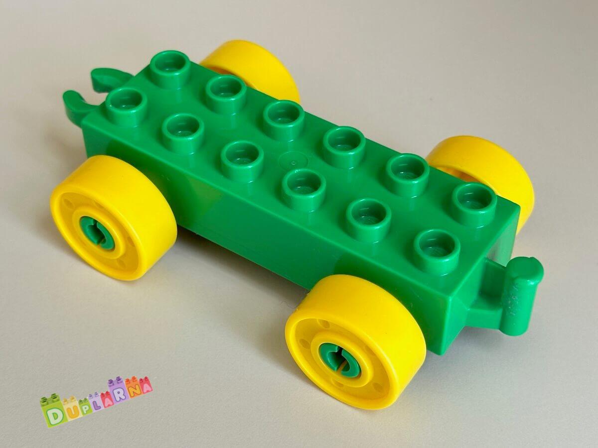 Lego Duplo vláček - podvozek zelený