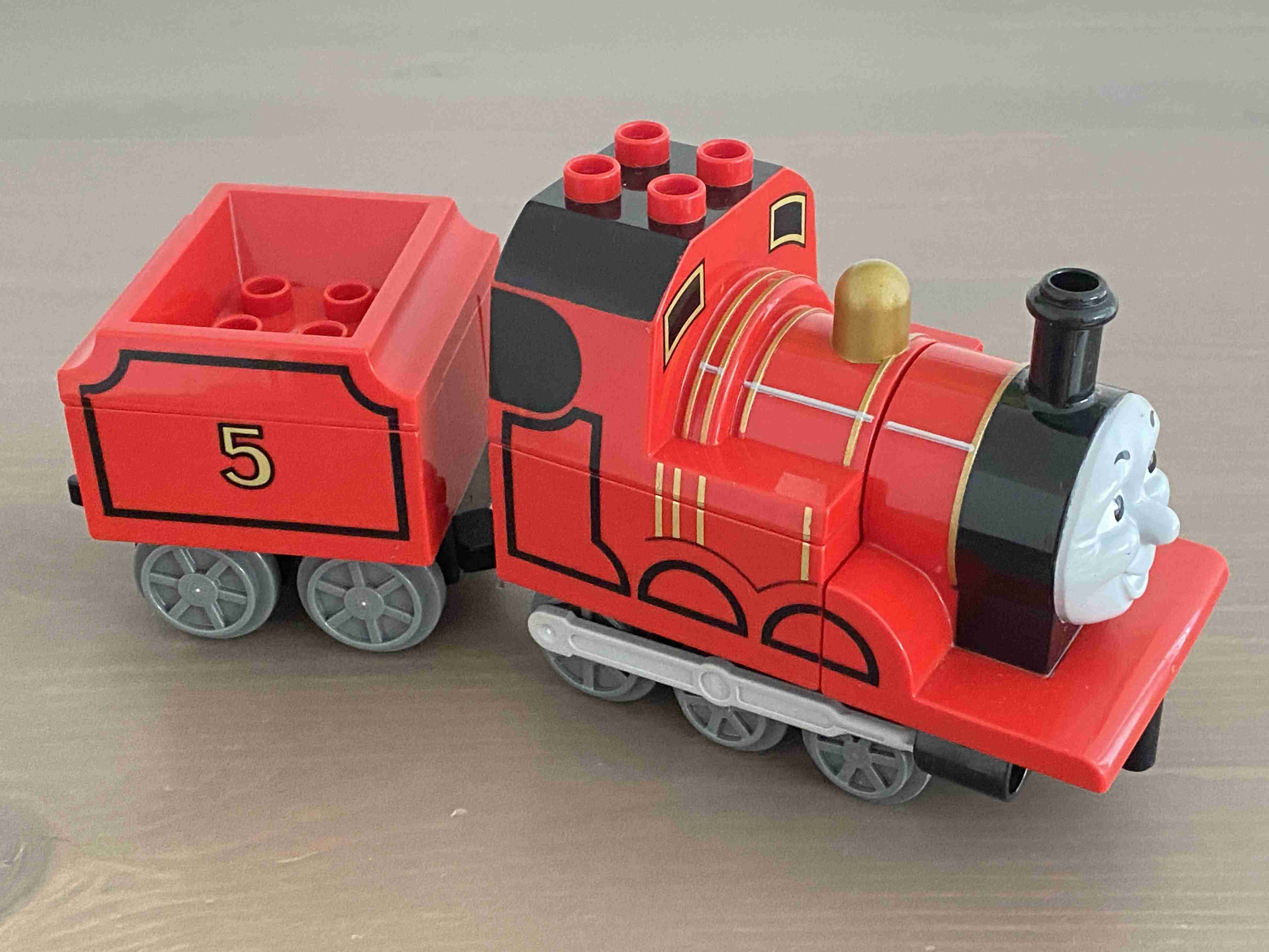 Lego Duplo - Mašinka Tomáš - Jakub - James