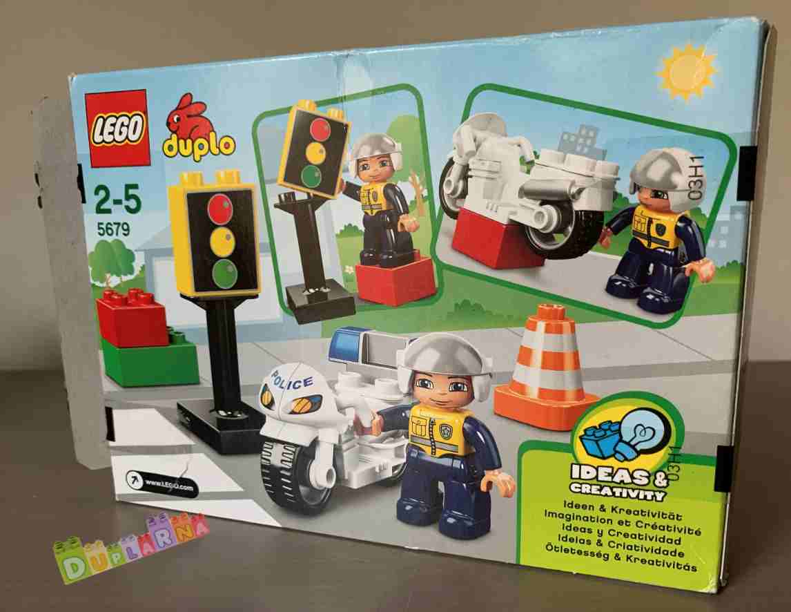 Lego Duplo 5679 - Policejní motorka