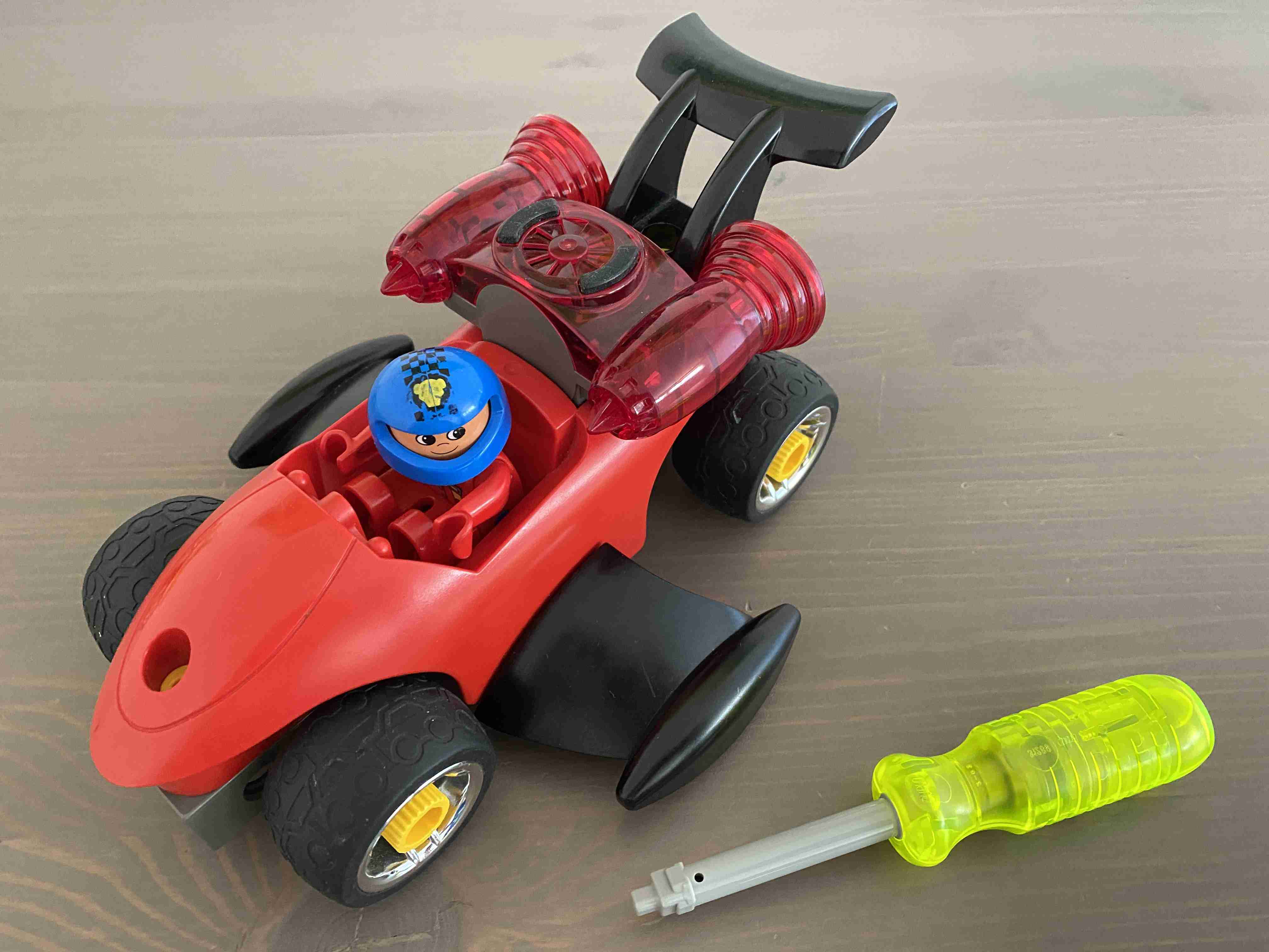 Lego Duplo 2912 - TOOLO - Šroubovací formule - auto se zvuky