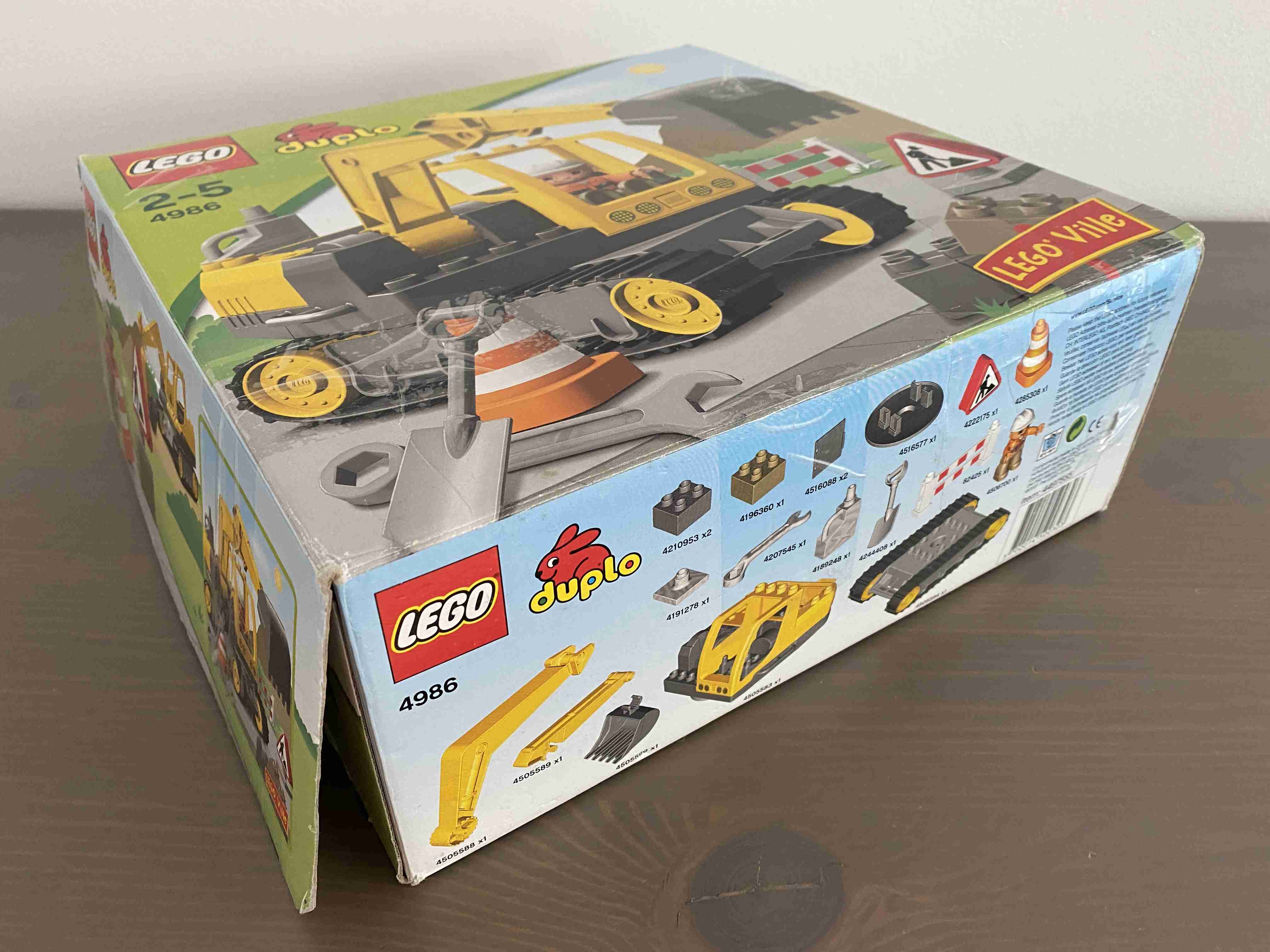 Lego Duplo 4986 - Velký BAGR pásový