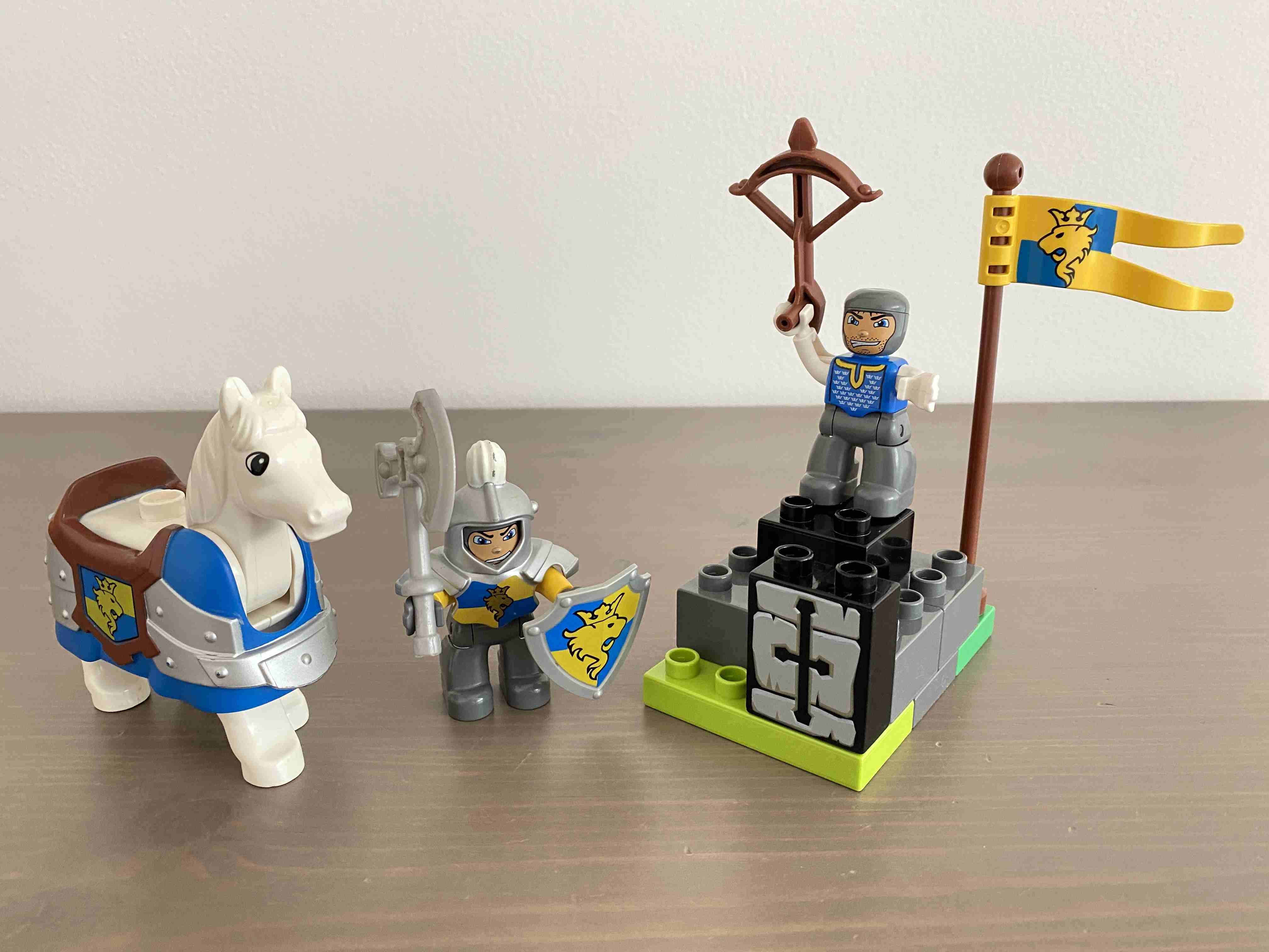 Lego duplo - Hrad - Rytíři a kůň