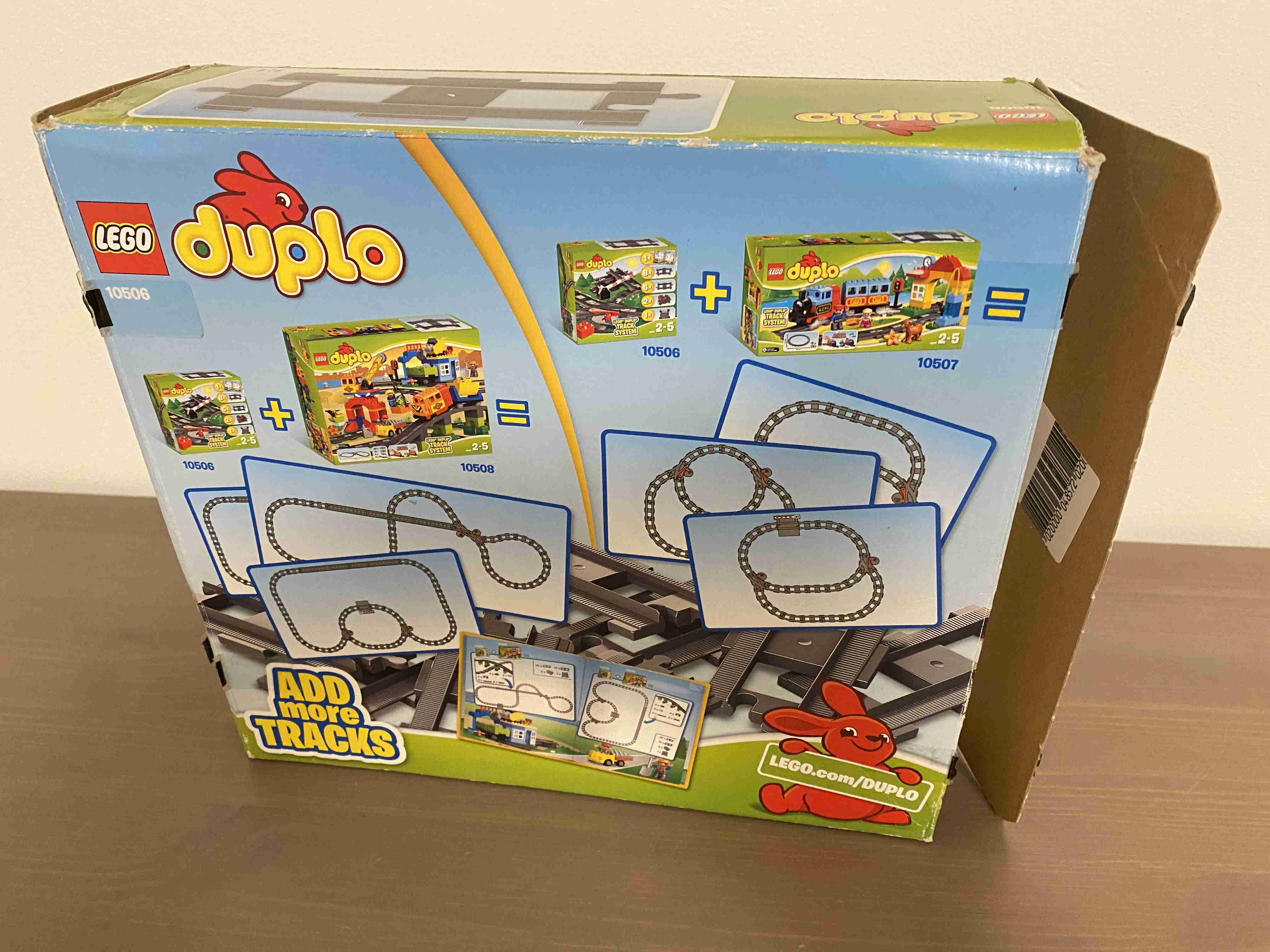 Lego Duplo 10506 - Koleje výhybky a přejezd pro vlak