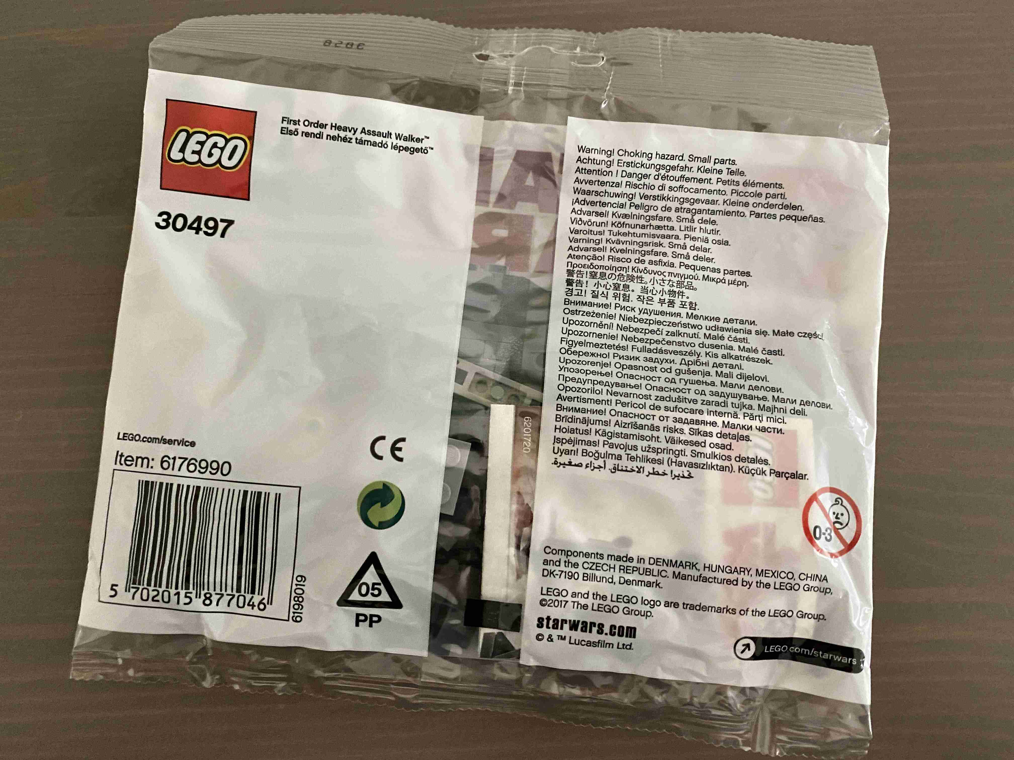 Lego Star Wars 30497 - Těžký útočný chodec Prvního řádu