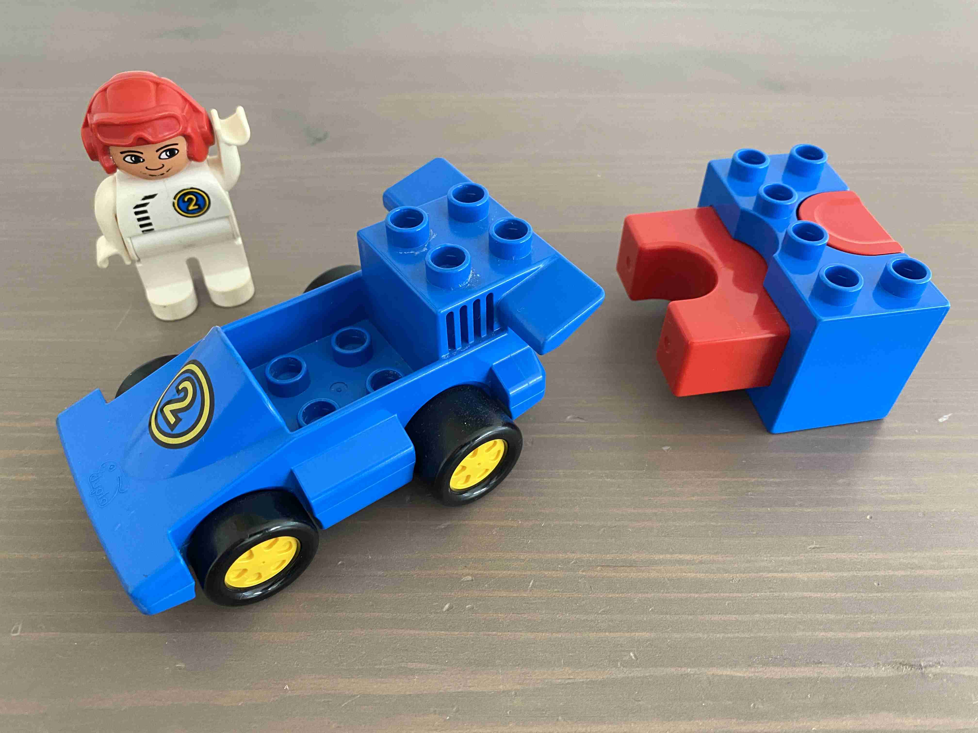 Lego Duplo 2609 - Vystřelovací Formule - závodní auto