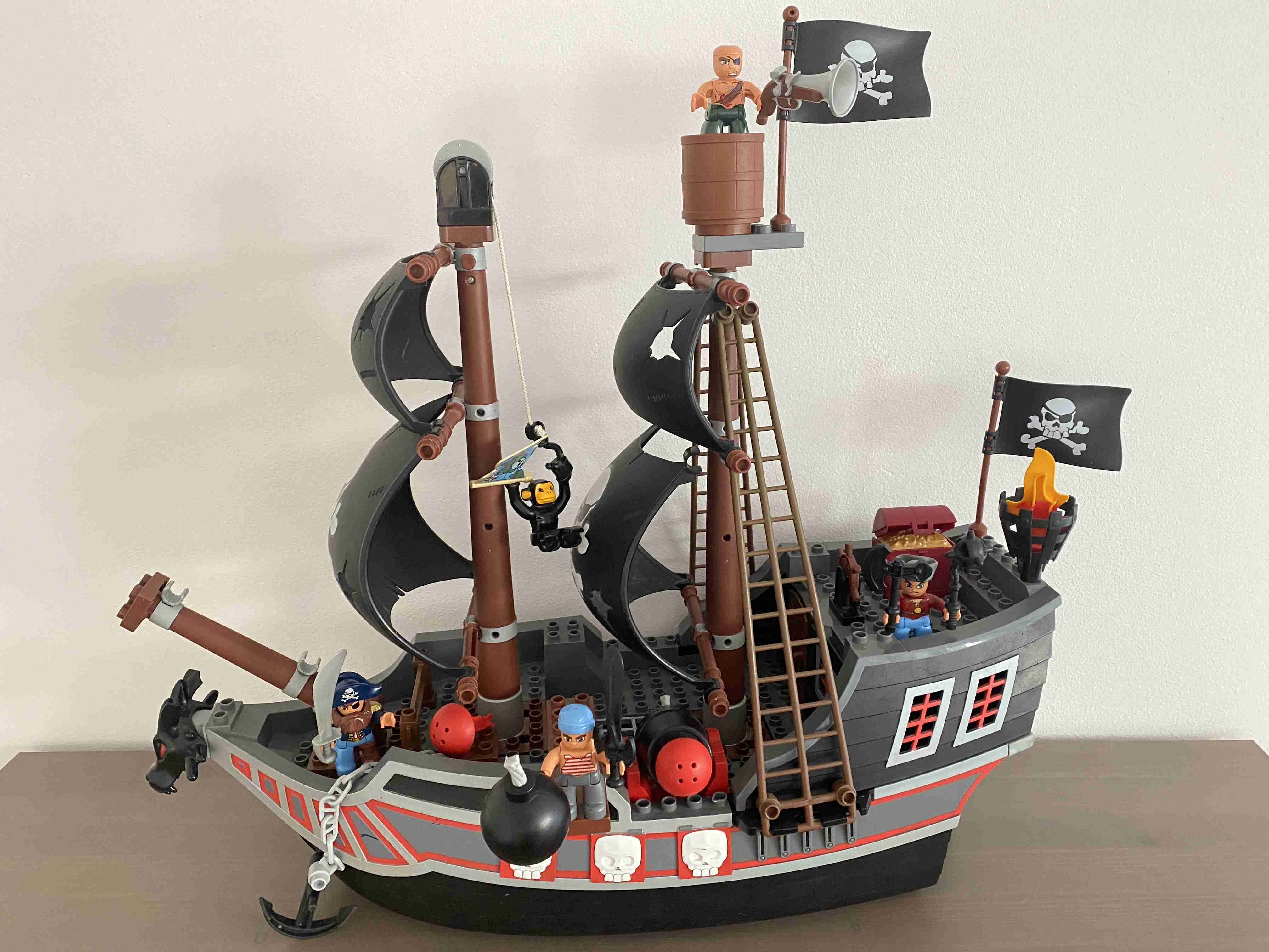 Lego Duplo 7880 - Velká Pirátská loď