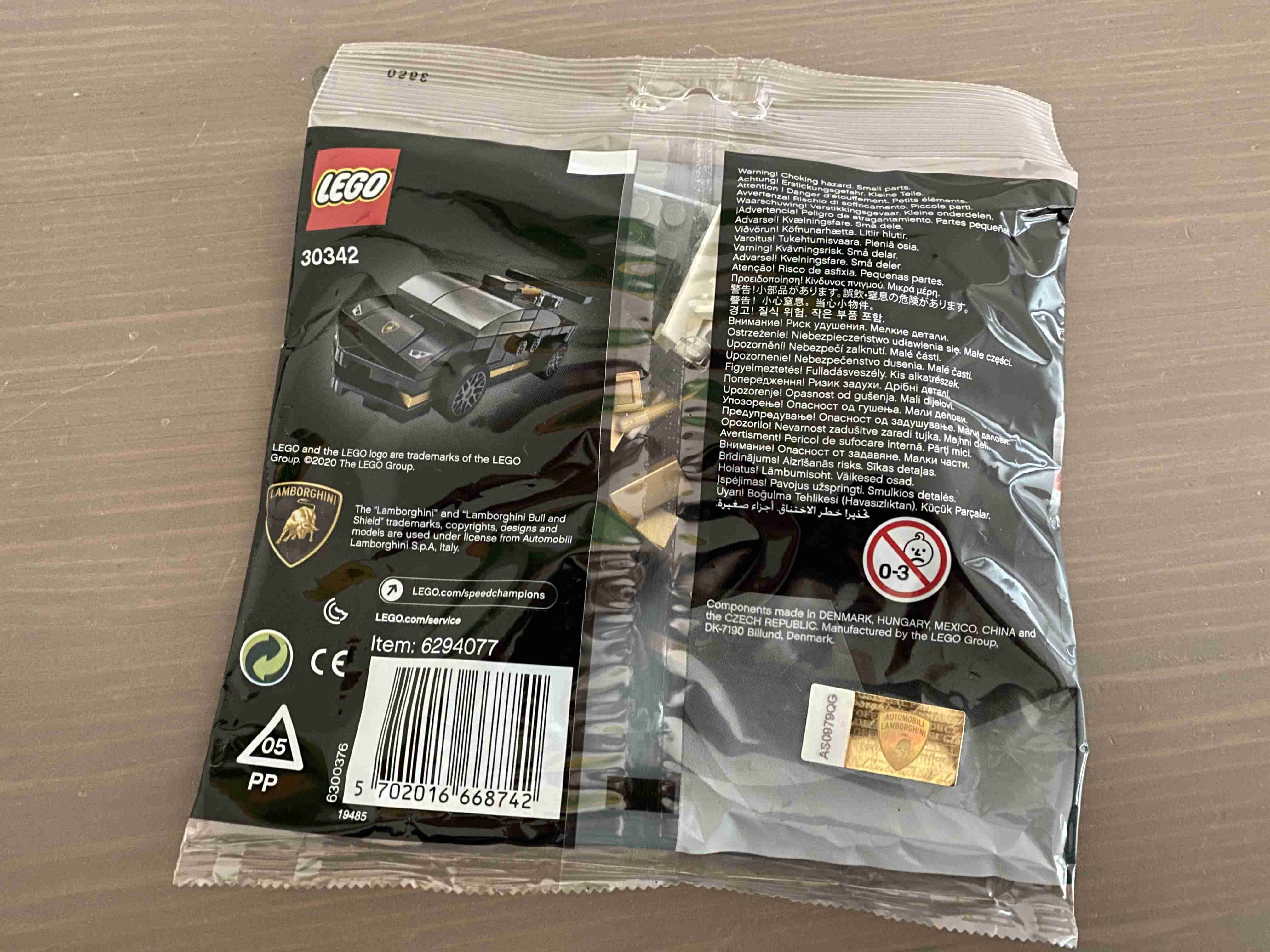 Lego Speed Champion 30342 - Lamborghini Huracán Super Trofeo EVO