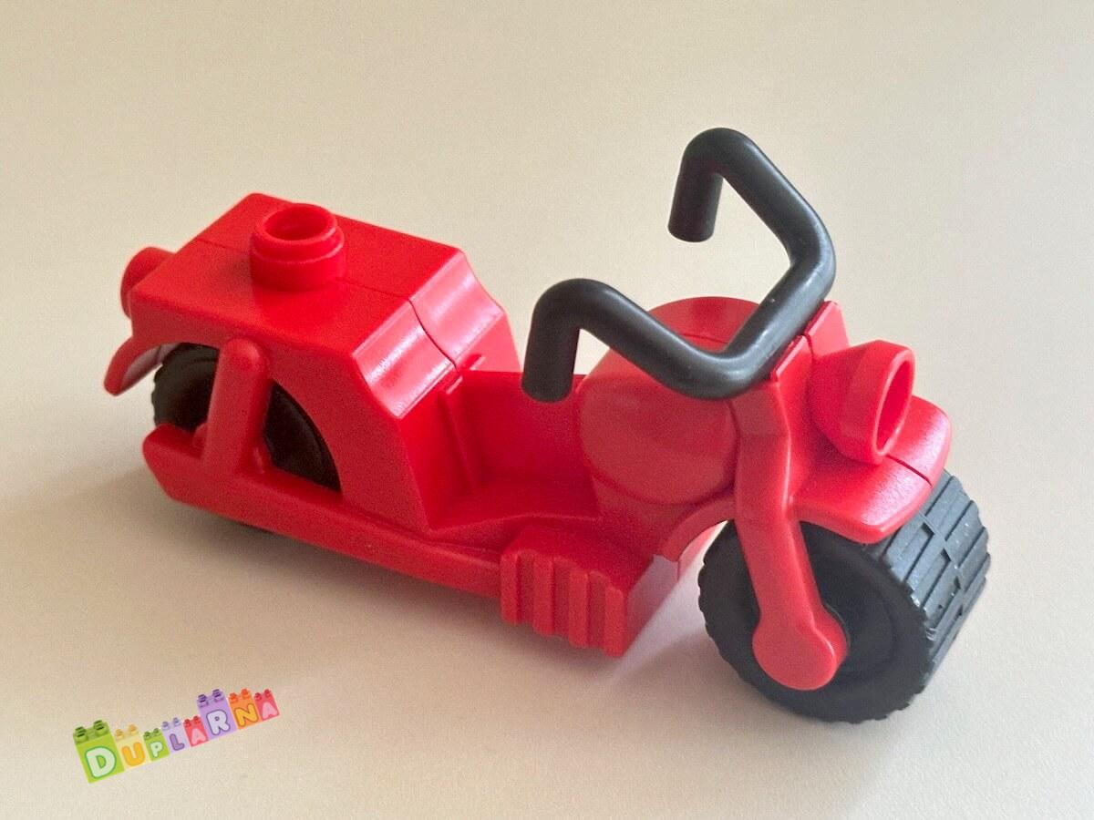 Lego Duplo - Motorka červená