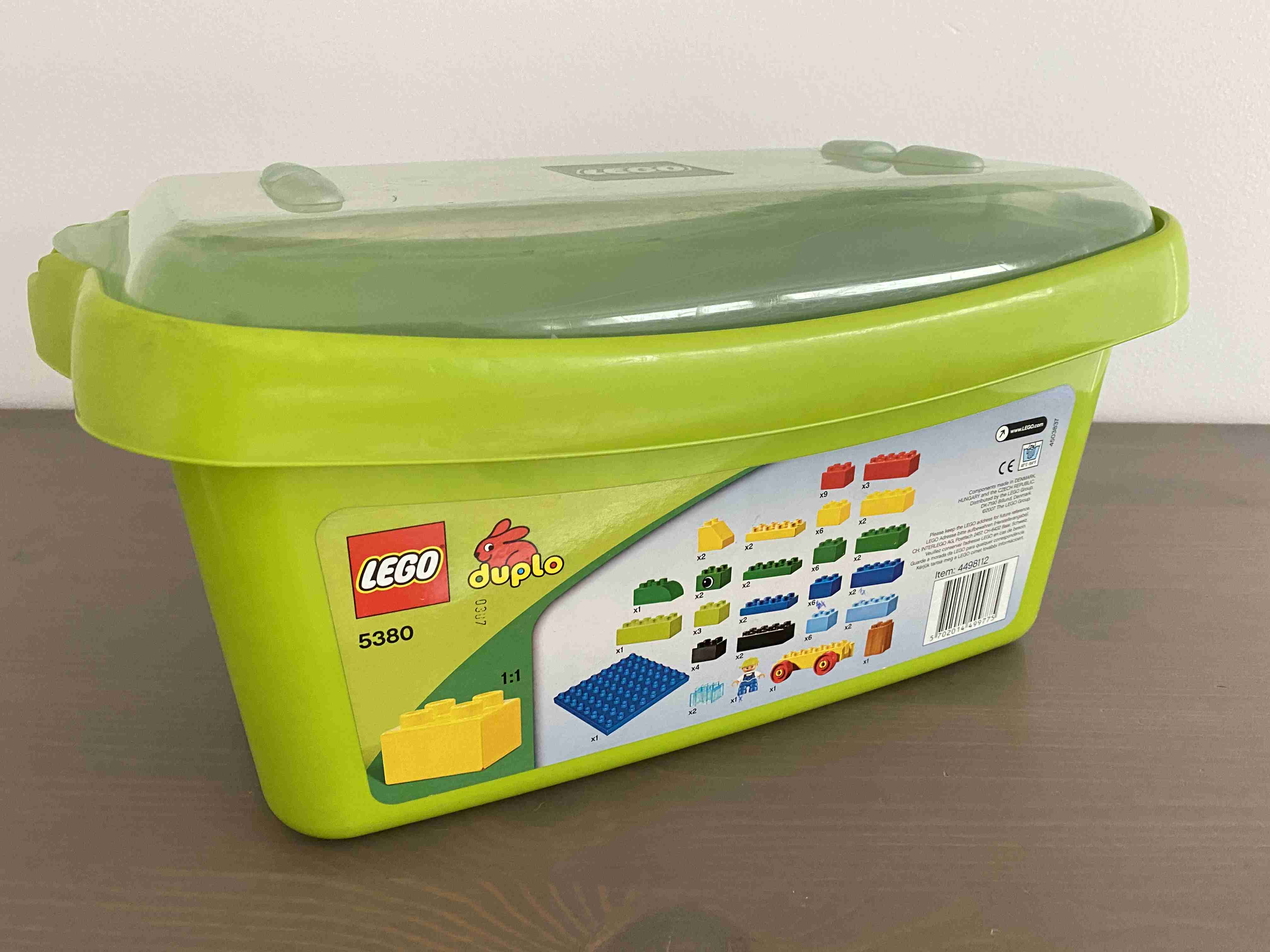 Lego Duplo 5380 - Set kostek s Boxem