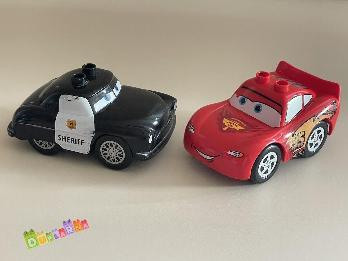 Lego Duplo - Cars - Šerif (Sheriff) + Blesk McQueen (Piston Cup)