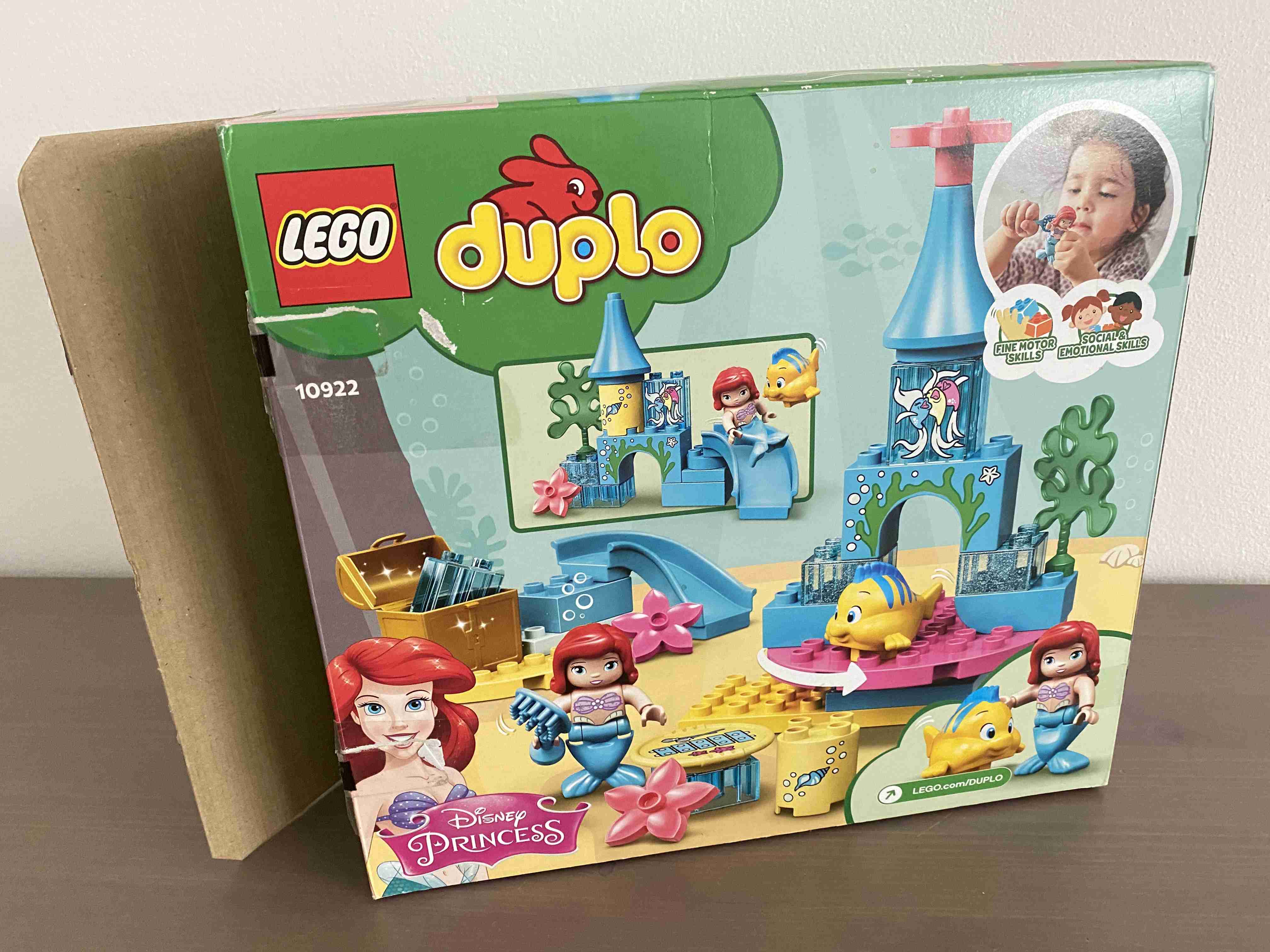 Lego Duplo 10922 - Podmořský zámek víly Ariel