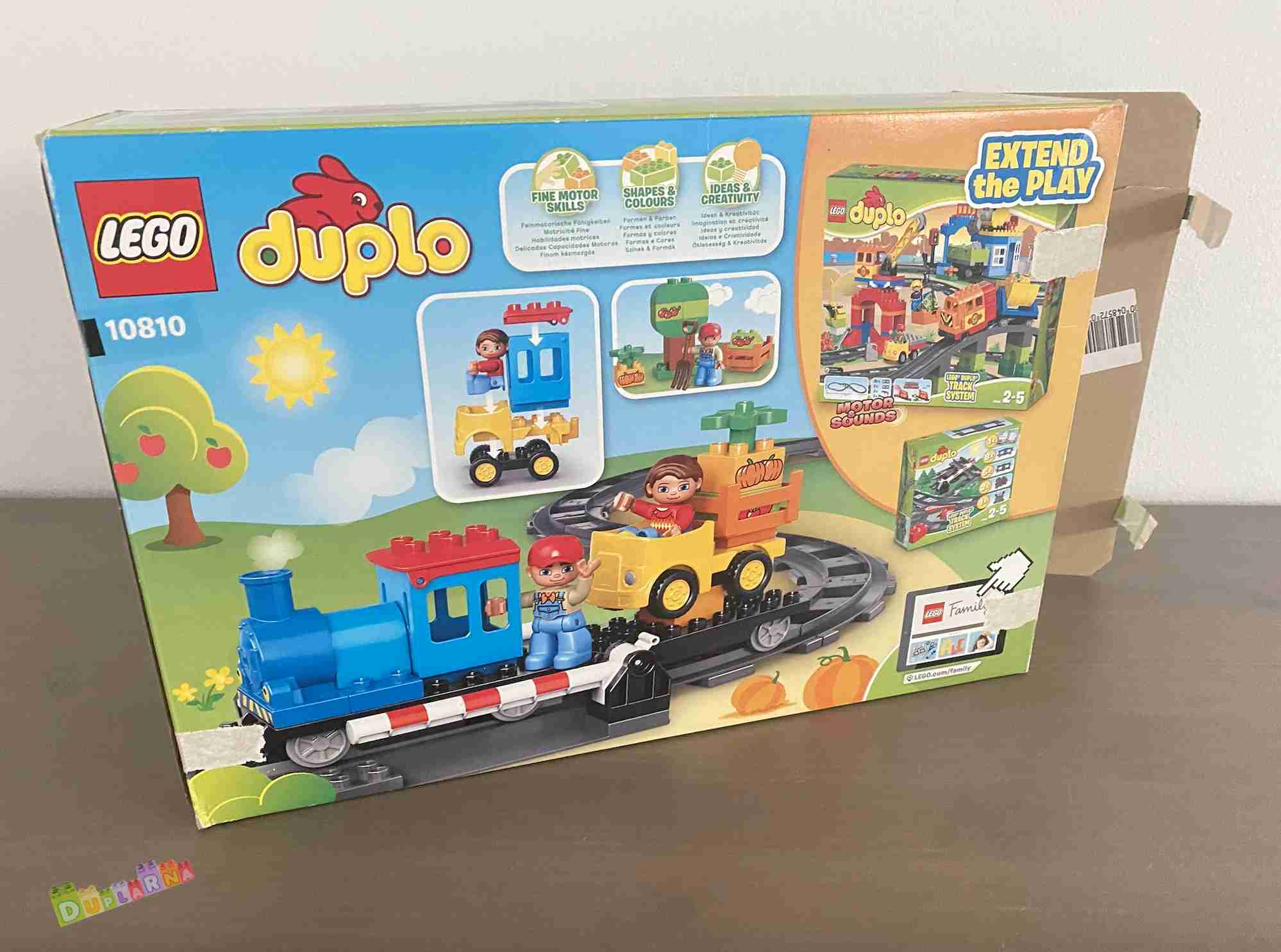 Lego Duplo 10810 - Vláček s přejezdem