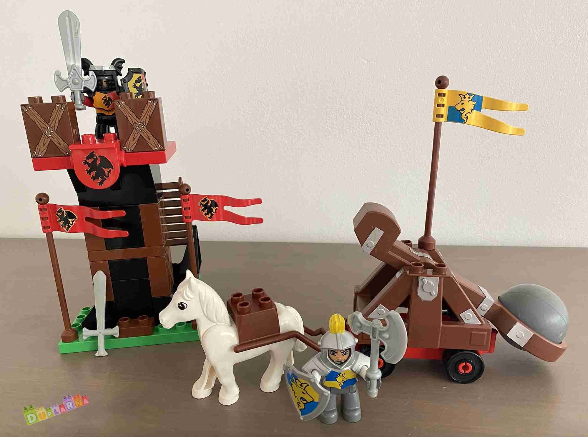 Lego Duplo 4863 - Strážní věž a katapult - Hrad - Rytíři