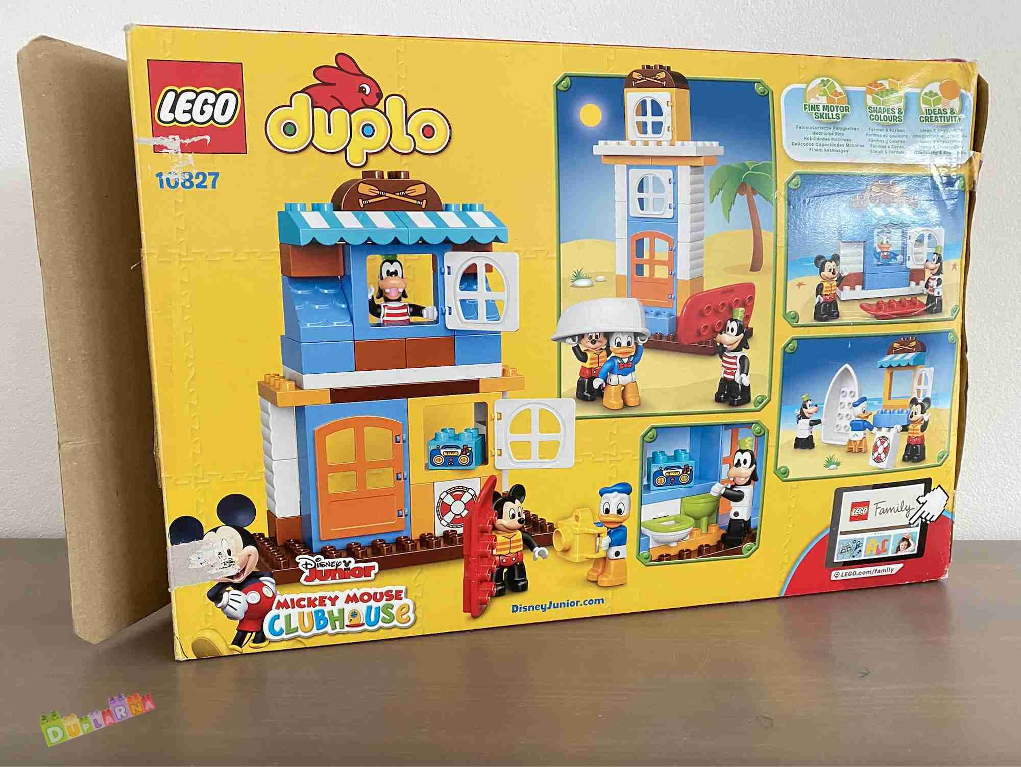 Lego Duplo 10827 - Mickeyho plážový dům