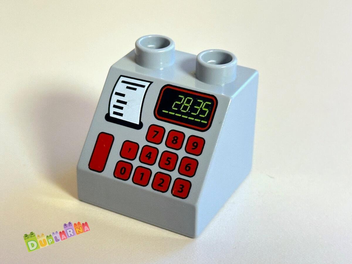 Lego Duplo - Kostka s potiskem pokladna