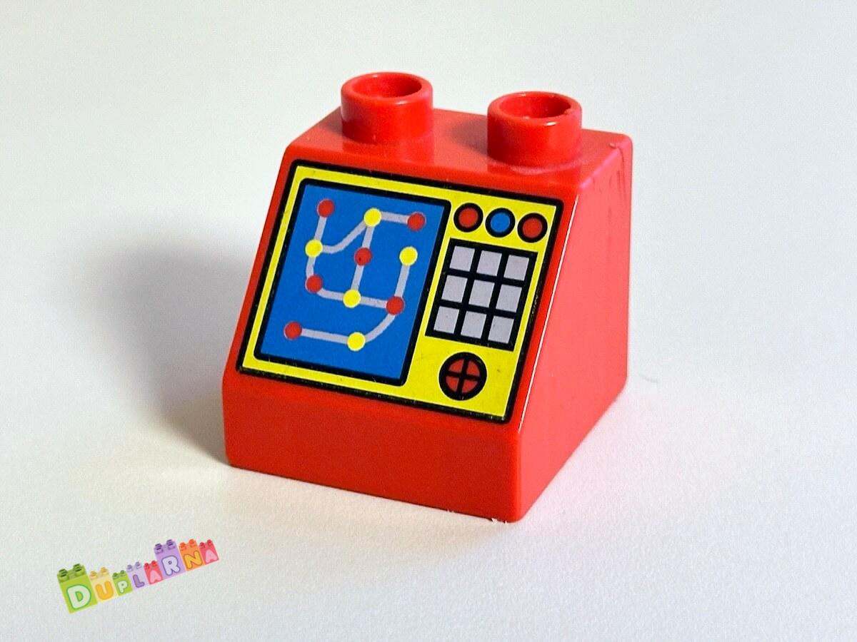 Lego Duplo - Kostka s potiskem monitor, počítač