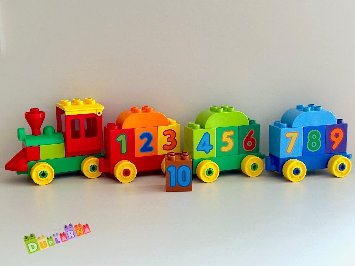 Lego Duplo - Vláček s čísly ze setu 10558