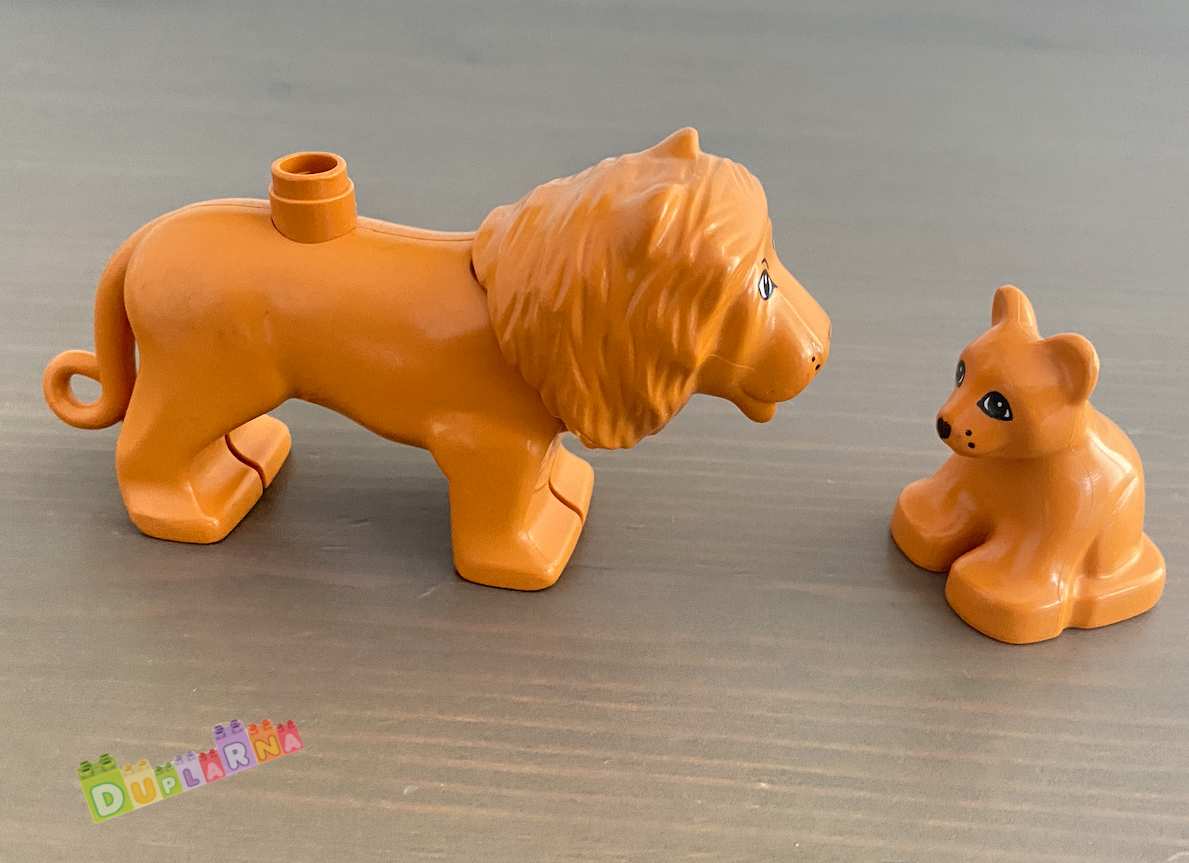 Lego Duplo Lví rodinka (Lev, Lvíče)