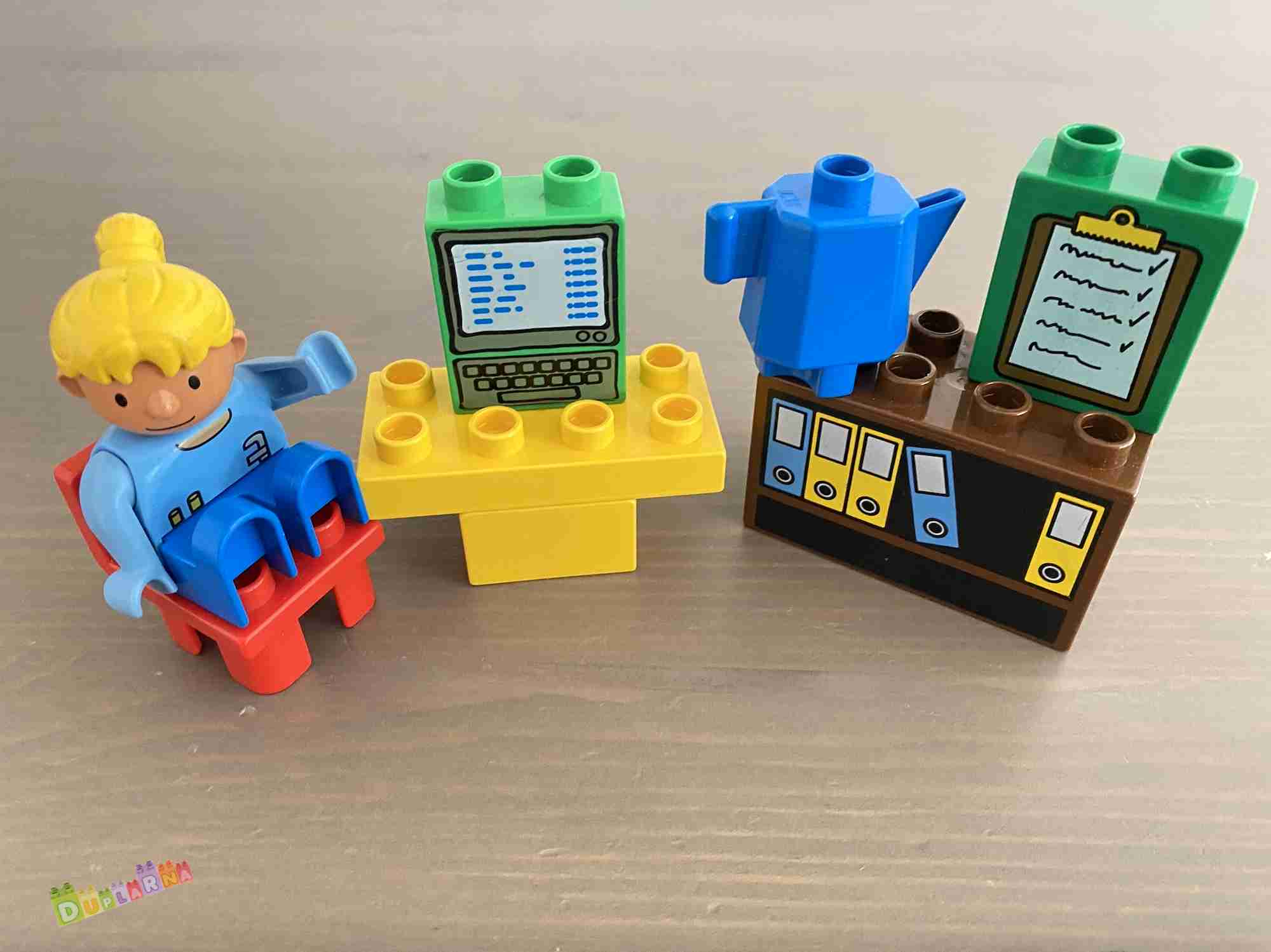 Lego duplo 3285 - Bořek stavitel - Týna a její kancelář