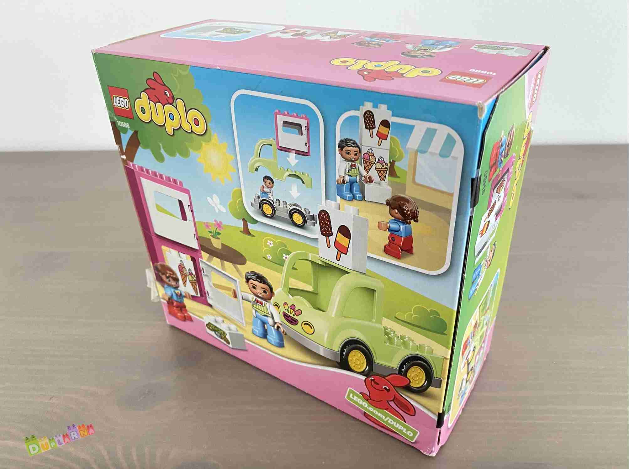 Lego Duplo 10586 - Zmrzlinářská dodávka