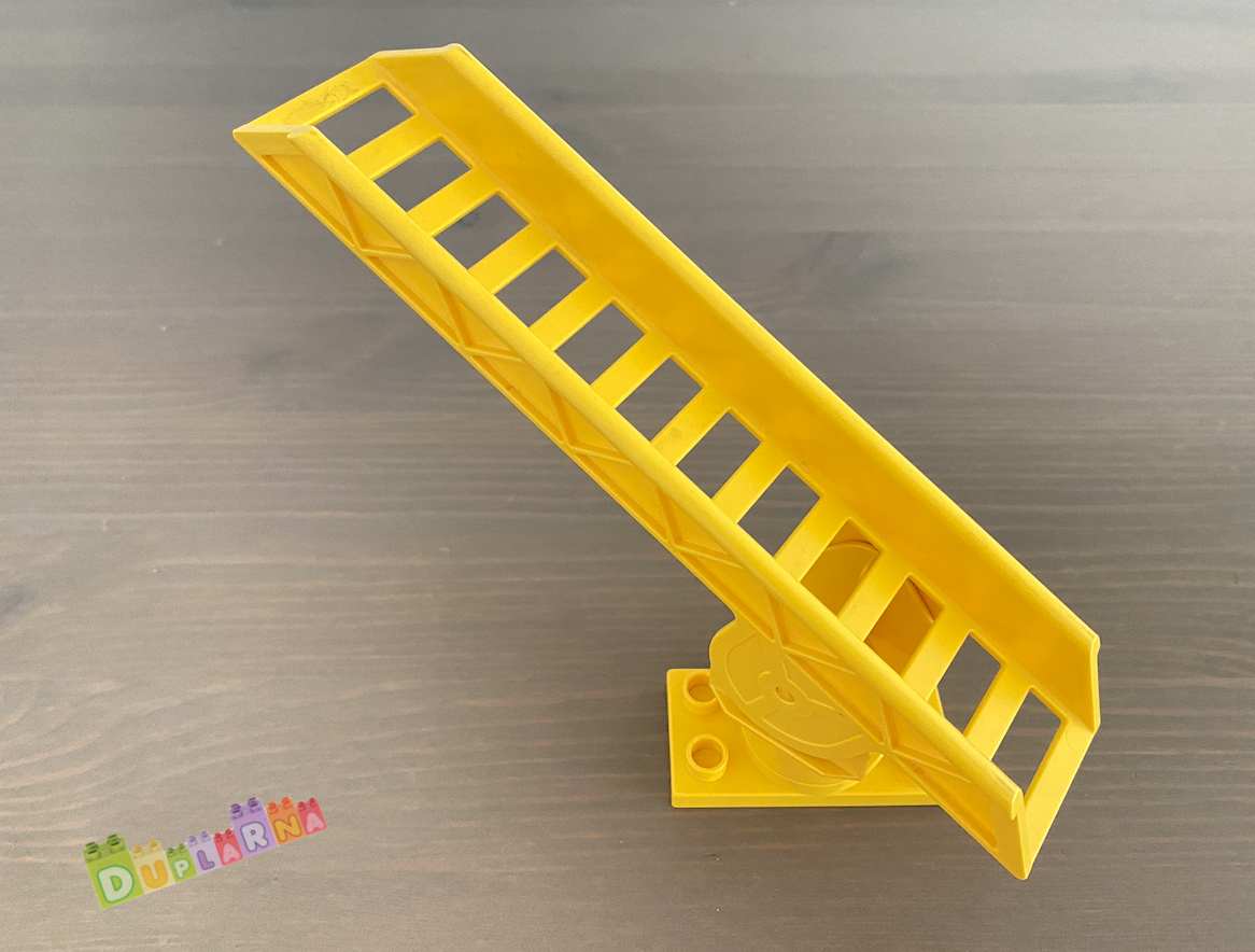Lego Duplo žebřík žlutý - hasičský