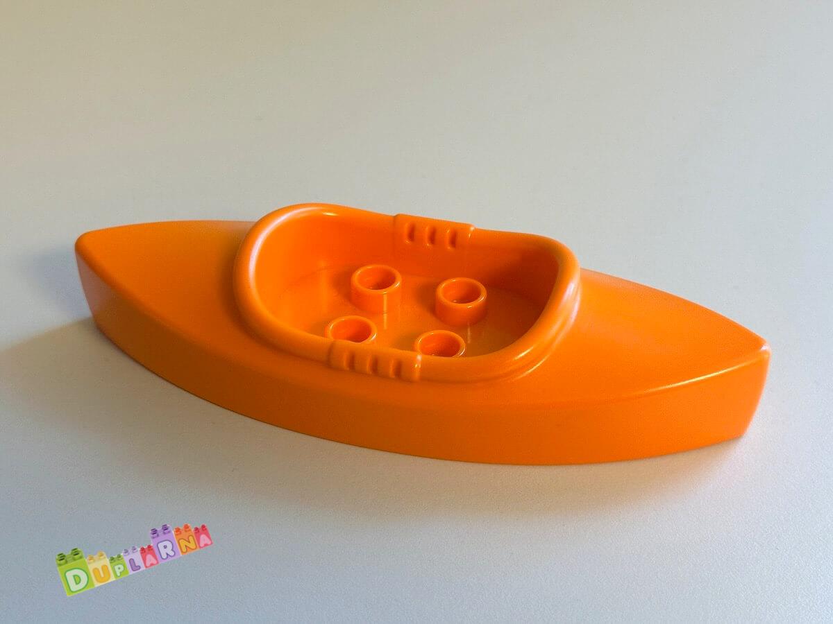 Lego Duplo - Loď, Loďka, Kajak oranžový