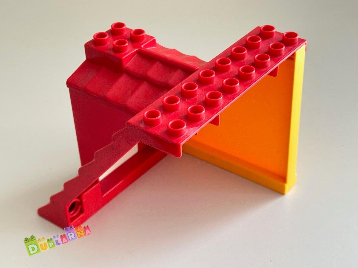 Lego Duplo - Střecha velká červená / žlutá