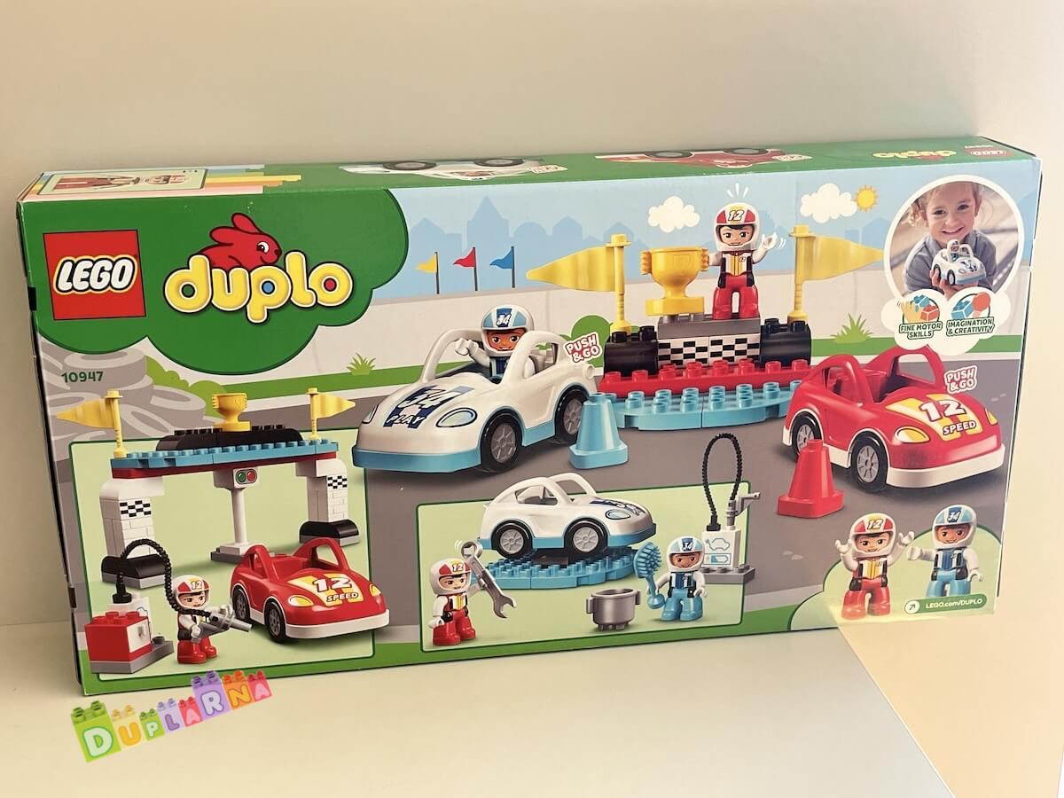 Lego Duplo Town 10947 - Závodní auta natahovací