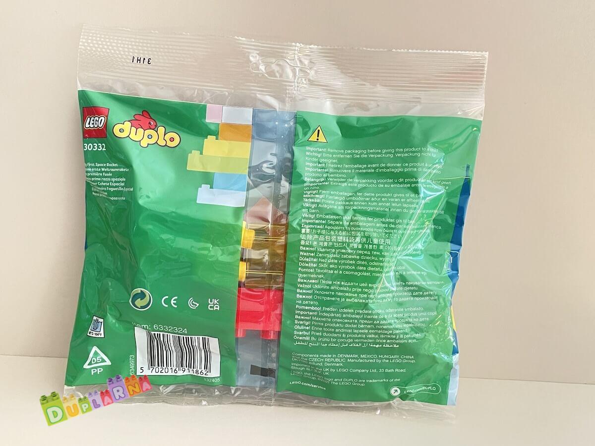 Lego Duplo 30332 - Moje první raketa